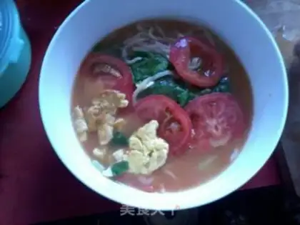 Make tomato and egg noodles step 9