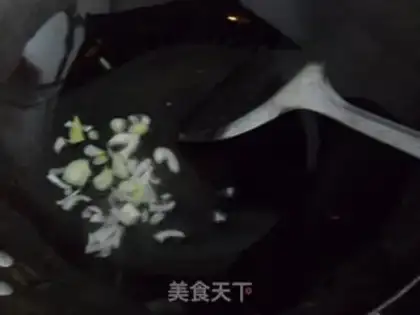 Make stir-fried cauliflower with ham step 5