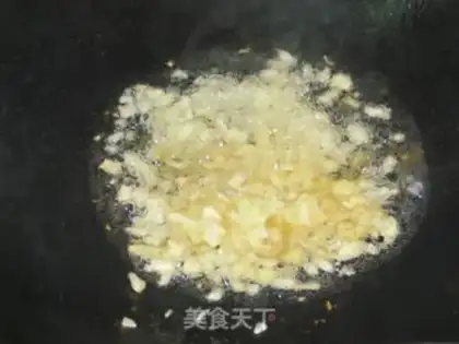 Make Scrambled eggs with vegetable bamboo shoots step 3