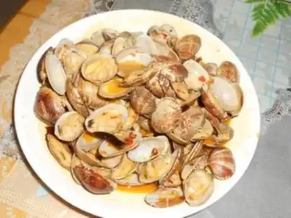 Make Spicy clams step 6