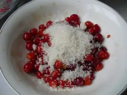 Make Cherry in syrup step 2