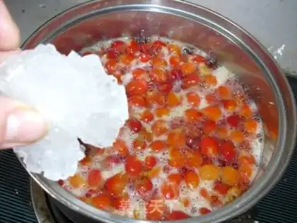 Make Cherry in syrup step 4