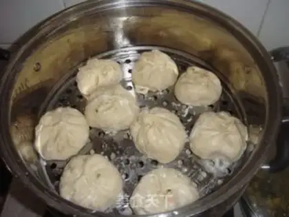 Make Zucchini Mushroom Steamed Bun step 4