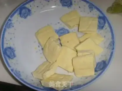 Make fried stinky tofu step 0