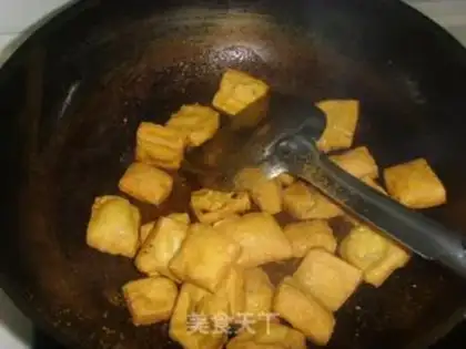 Make fried stinky tofu step 4