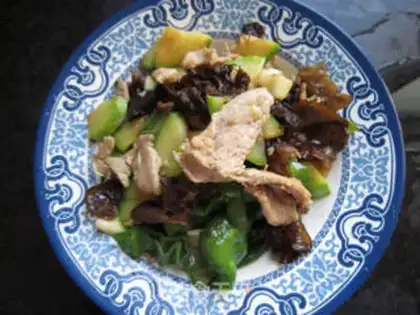 Make Sauteed pork slices with zucchini step 6