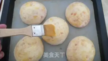 Make Marinated egg bacon salty bread step 7