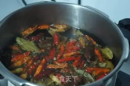Make chilli duck neck step 3
