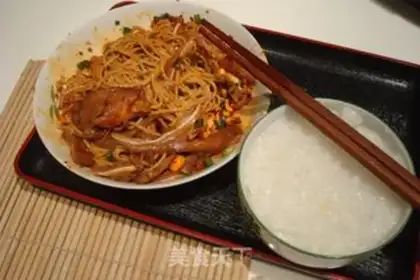Make Stewed vegetable cold noodles step 12