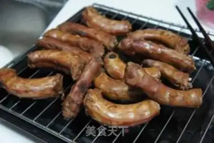 Make chilli duck neck step 4