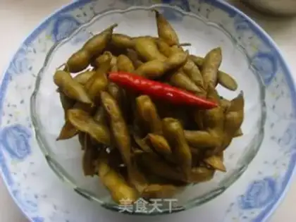 Make Spiced edamame step 3