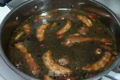 Make chilli duck neck step 5