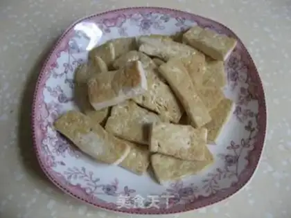 Make stir-fried tofu with cabbage step 4