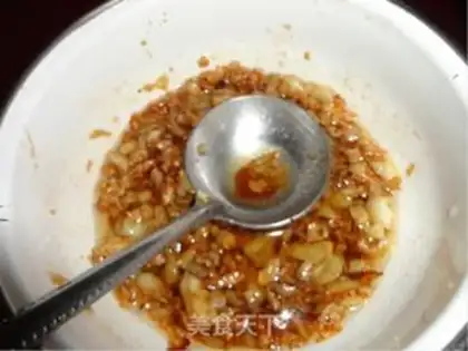 Make Roasted white mussel with garlic flavor step 5