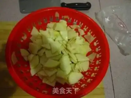 Make Fried potato slices with rapeseed step 0