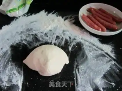 Make sausage bun step 5