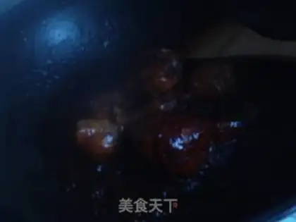 Make Braised chicken legs step 6