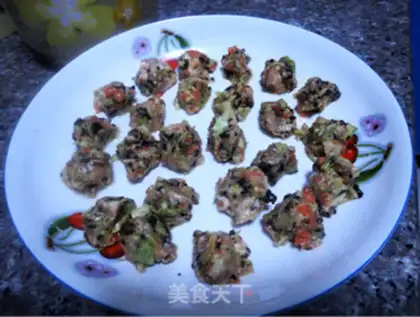 Make Colorful meatballs step 6