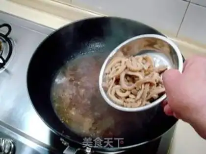 Make Stewed belly with rotten garlic step 7