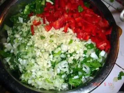 Make Mix five poisons step 1