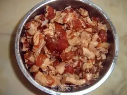 Make Qingxiangnuo rice dumplings step 2