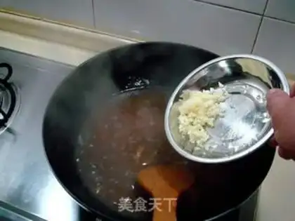 Make Stewed belly with rotten garlic step 10