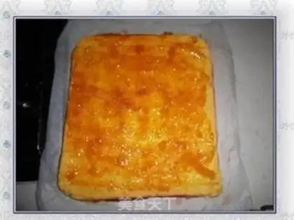 Make Qifeng cake roll with kumquat sauce step 8