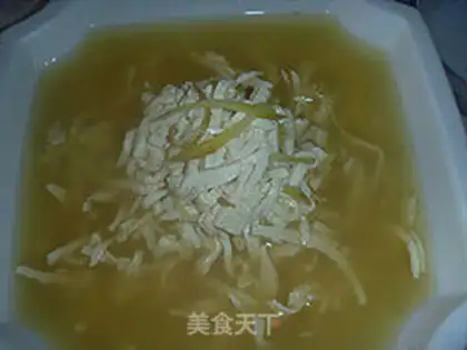Make big boiled dry silk step 9