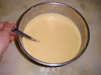 Make cold fern root powder step 1