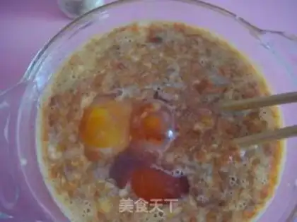 Make Stewed egg with meatcake step 3