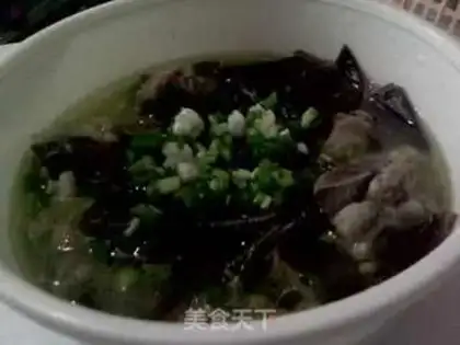 Make Stewed pork ribs with seaweed step 7