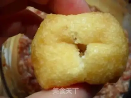 Make Oil tofu embedded with meat step 3