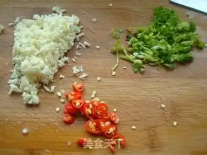 Make cold fern root powder step 3
