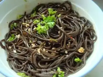 Make cold fern root powder step 5