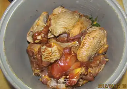 Make three cups of chicken step 7