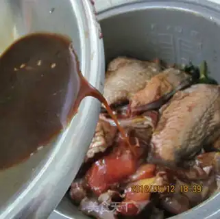 Make braised noodles with lentils step 1