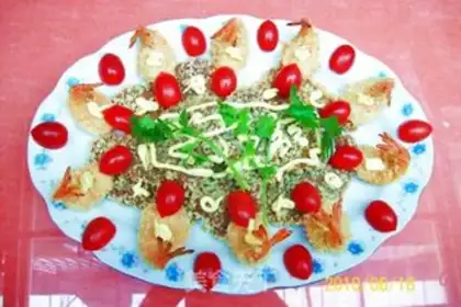 Make color platter step 26