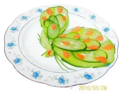 Make Sweet and sour cucumbers flying in the sky step 14