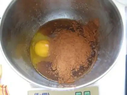 Make Cocoa almond cookies step 3