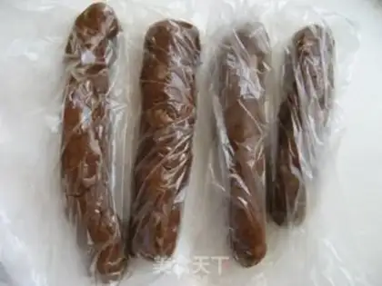 Make Cocoa almond cookies step 5