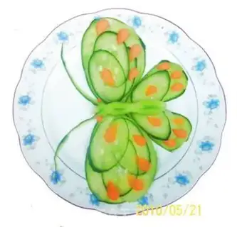 Make Sweet and sour cucumbers flying in the sky step 18