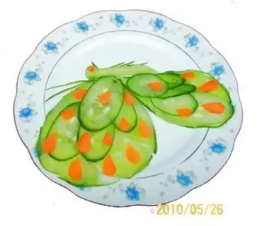 Make Sweet and sour cucumbers flying in the sky step 19