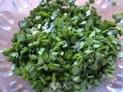 Make chive cake step 2