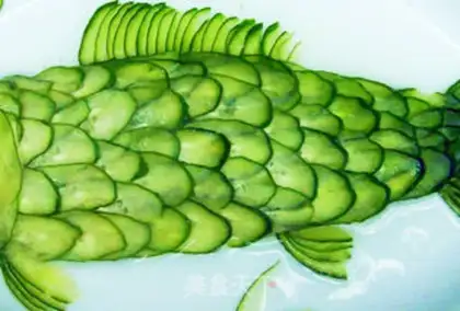 Make Sweet and sour cucumber grass herring step 5