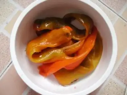 Make Preserved egg with pepper step 3