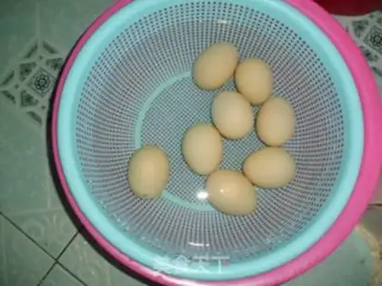 Make tea eggs step 2
