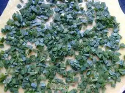 Make chive cake step 5
