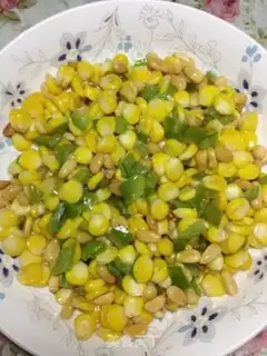 Make pine nut corn step 5