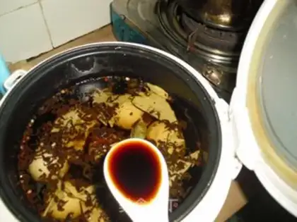 Make tea eggs step 5