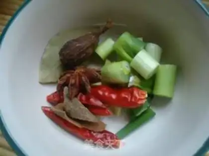 Make Roast chicken with matsutake and konjac step 3